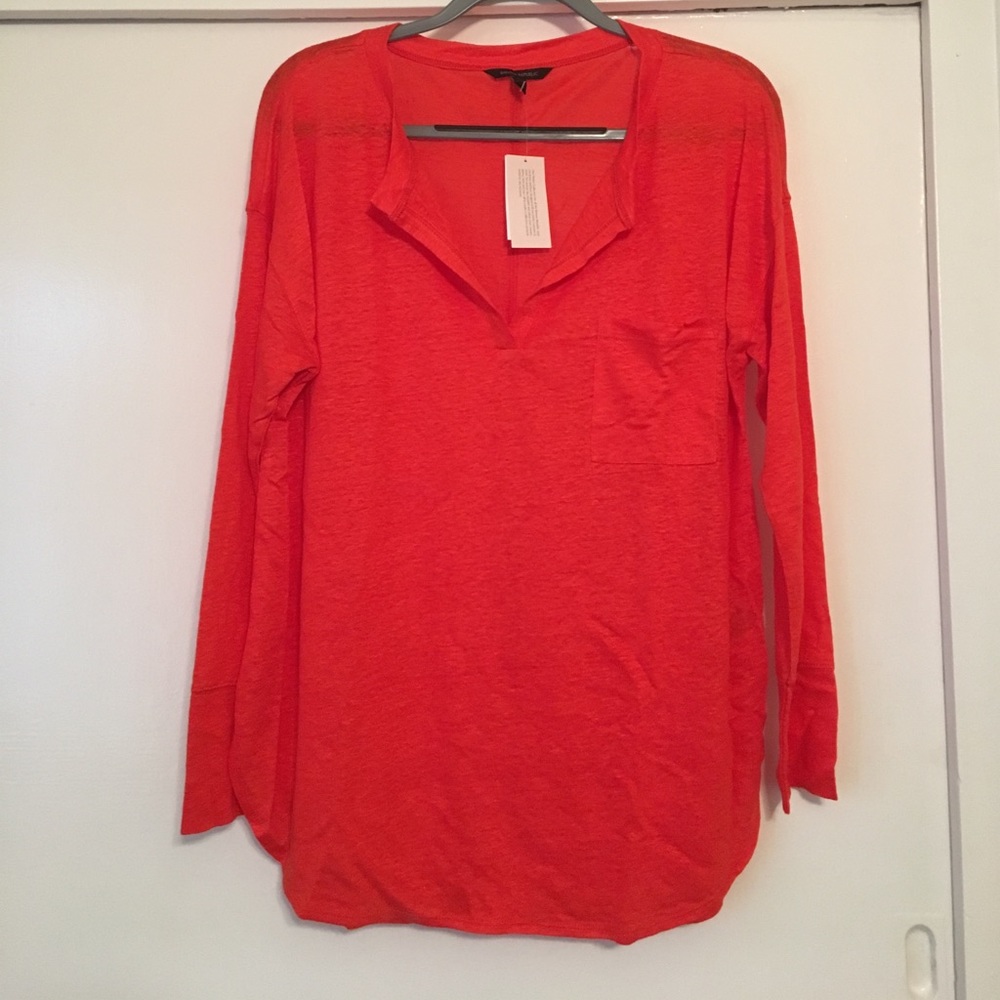BRAND NEW Banana Republic red tunic