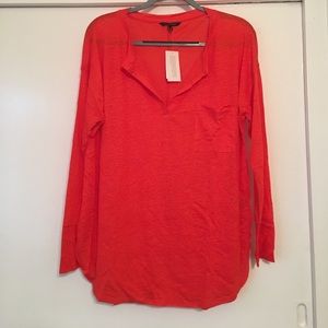 BRAND NEW Banana Republic red tunic