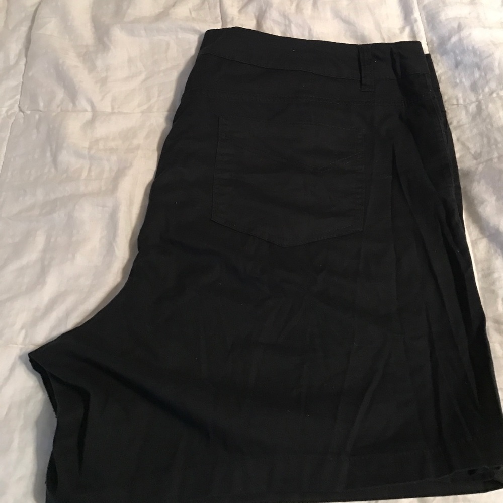 Black lane Bryant shorts