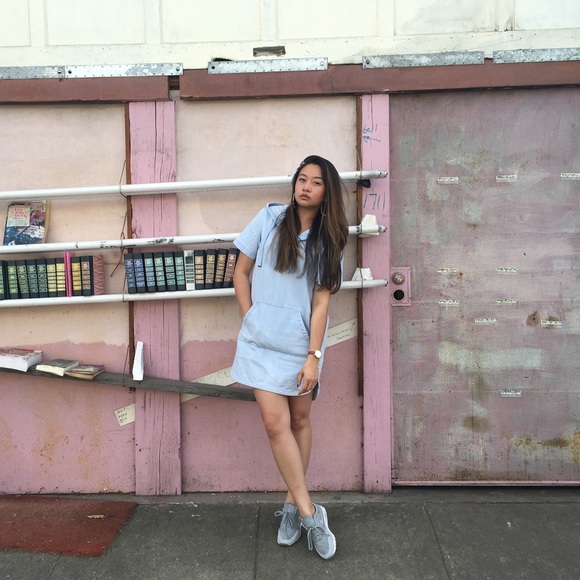 Marc by Marc Jacobs Denim Hooded Dress - Picture 2 of 4