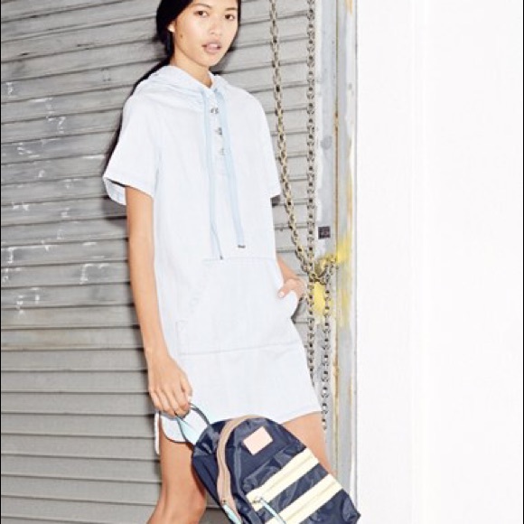 Marc by Marc Jacobs Denim Hooded Dress - Picture 3 of 4