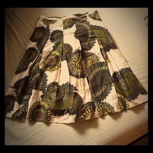 Bcbg sunflower skirt