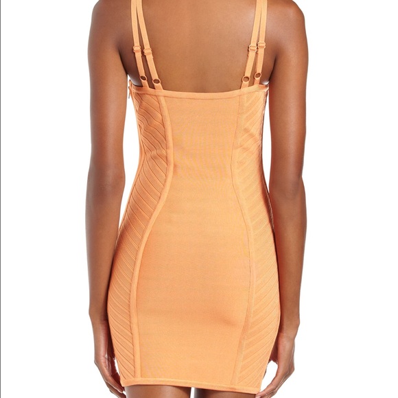 Stretta Rosie Bandage-Seam Dress, Marigold - Picture 2 of 5