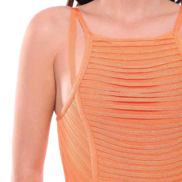 Stretta Rosie Bandage-Seam Dress, Marigold - Picture 5 of 5