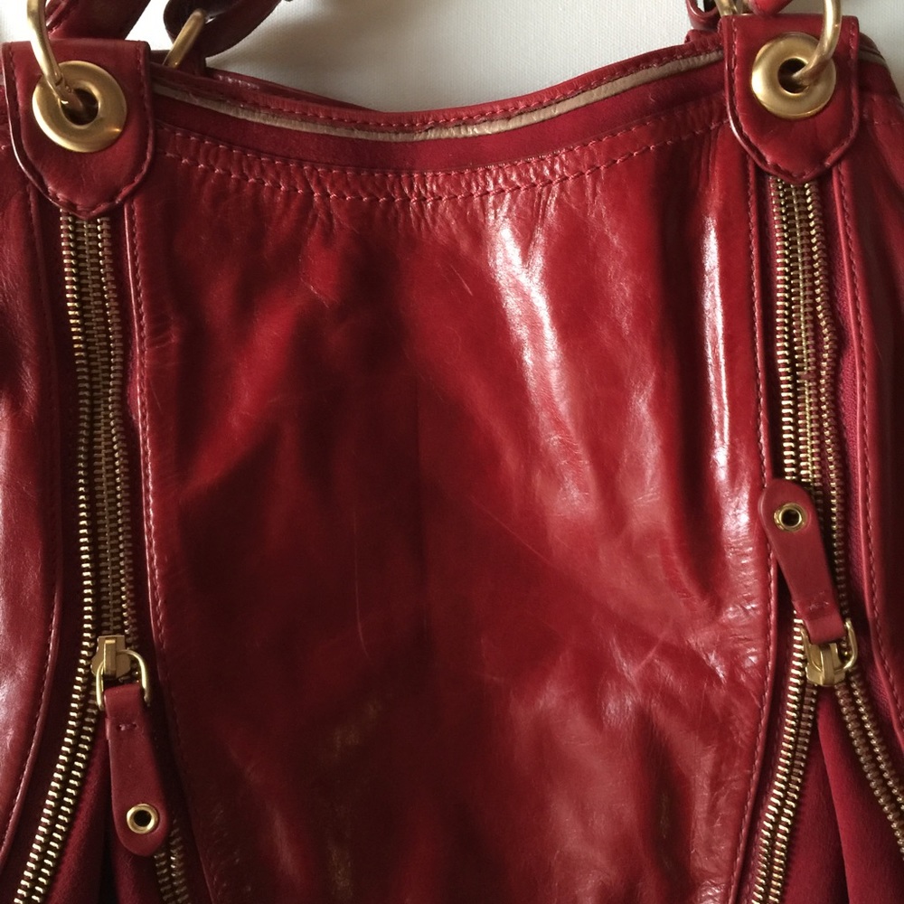 NWOT Cole Haan red handbag - Picture 5 of 7