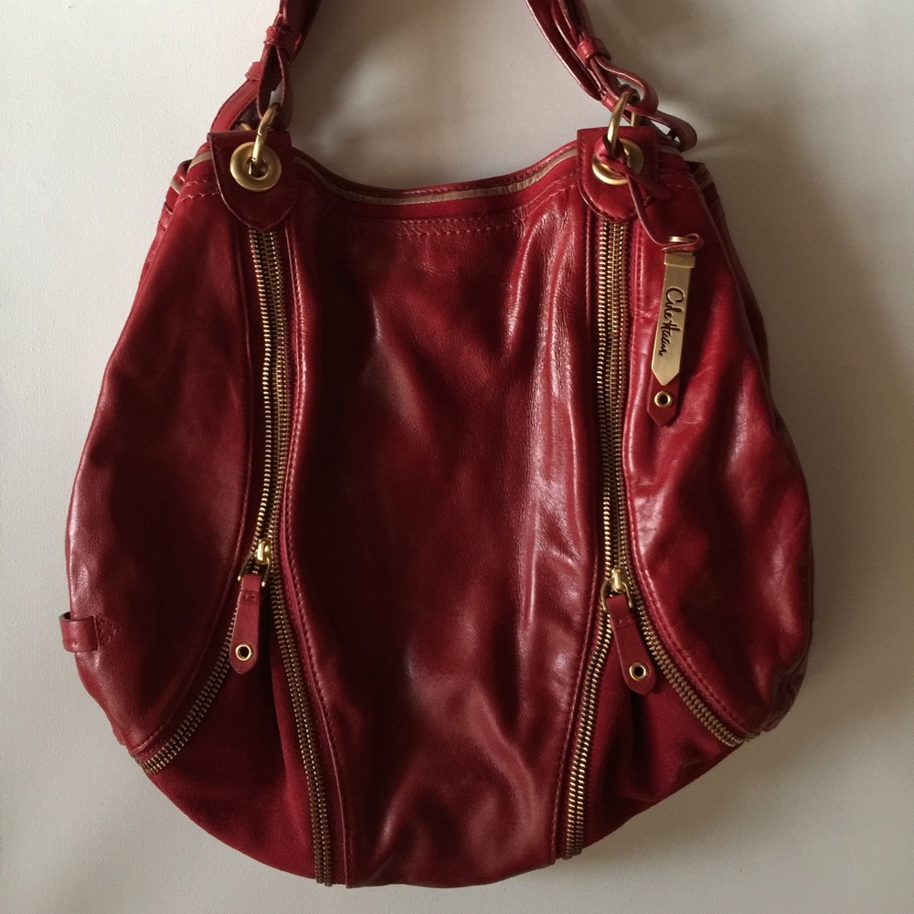 NWOT Cole Haan red handbag - Picture 7 of 7