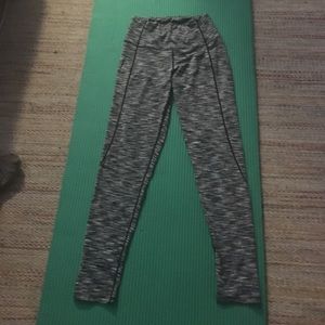 WORN ONCE. Workout leggings. Tummy slimming.