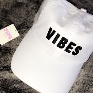 "Vibes" Victoria Secret Hat