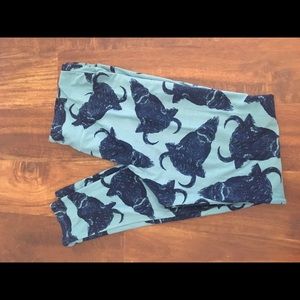 Bison TC lularoe leggings never worn