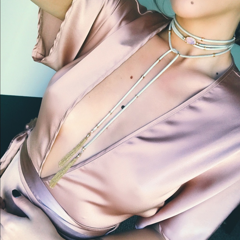 Erika Desert Ranch Bolo wrap choker