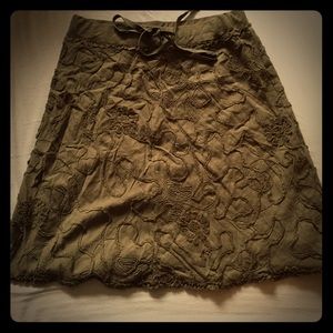 Max studio floral skirt