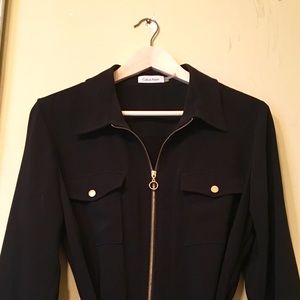 Calvin Klein sexy,prof. collared dress 👌🏼🖤