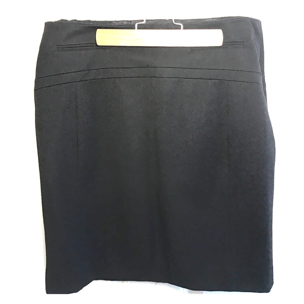 Express black short pencil skirt
