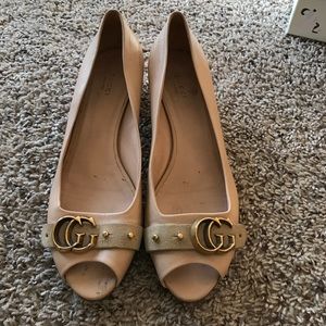Gucci leather heels