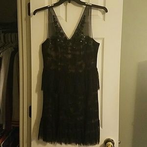 BCBG GORGEOUS black dress