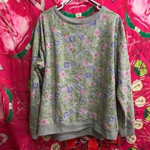 H&M Floral sweater