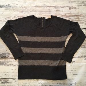 Ann Taylor Loft Small zip Detail sweater