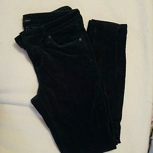 Emerald corduroy skinny jeans