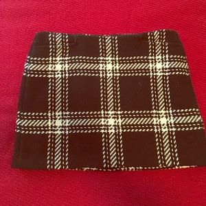 Gap size 2 wool plaid skirt