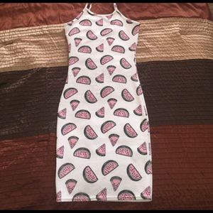 Watermelon Print Dress