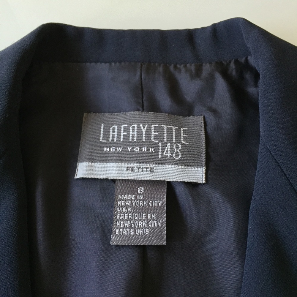 LAFAYETTE 148 New York Petite blue blazer - Picture 5 of 8