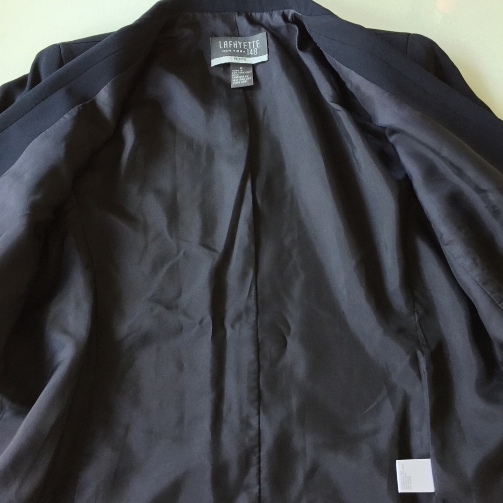 LAFAYETTE 148 New York Petite blue blazer - Picture 8 of 8