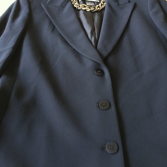 LAFAYETTE 148 New York Petite blue blazer - Picture 3 of 8
