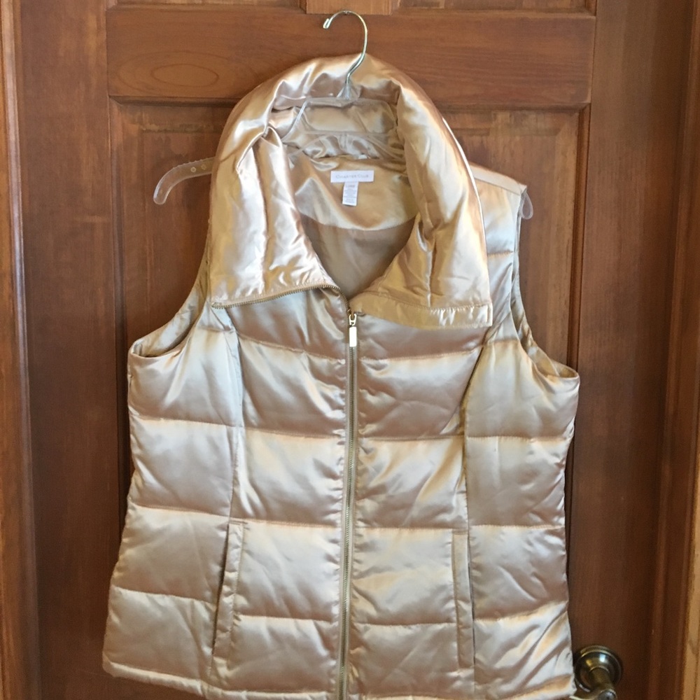 Gold vest