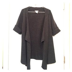 Charcoal Gray Cardigan