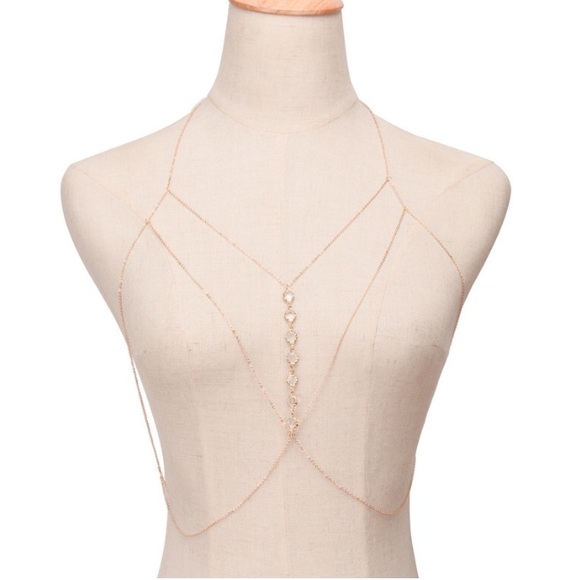 Gold Body Chain - Picture 2 of 2