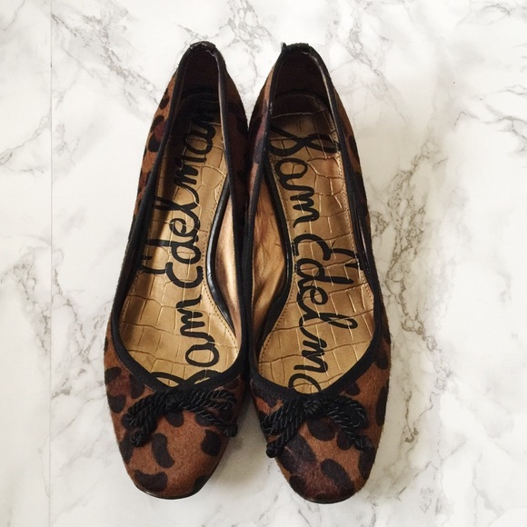 sam edelman leopard kitten heels