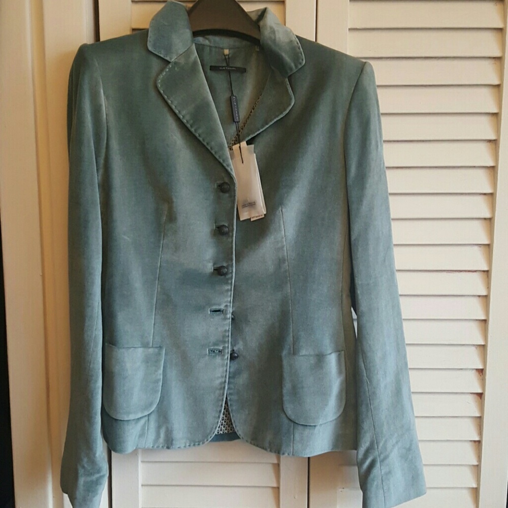Elie Tahari Velvet Blazer