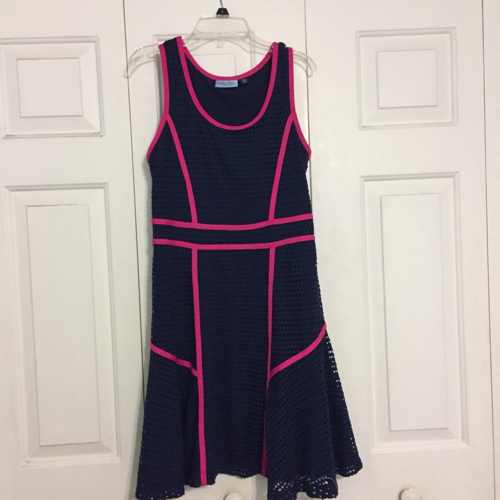 ❌SOLD❌Cynthia Rowley Pink and Blue dress