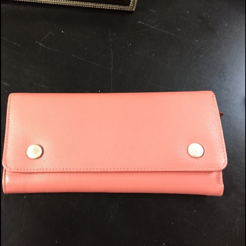 Barneys New York genuine leather wallet