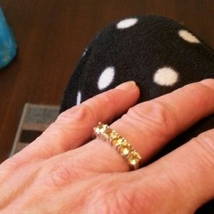 Beautiful  Nov. Citrine Sterling Silver 925 Ring