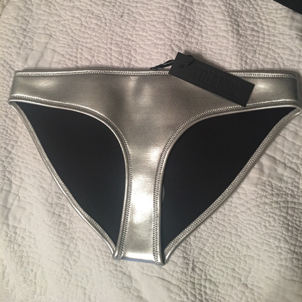 NWT Silver Triangl Swim Bikini Bottoms