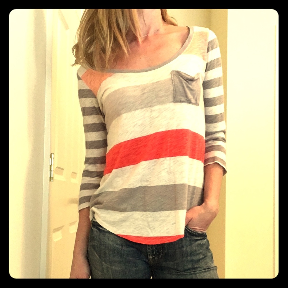 Anthropology tissue pocket tee