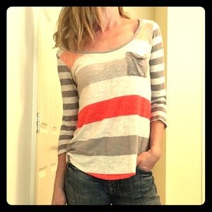 Anthropology tissue pocket tee