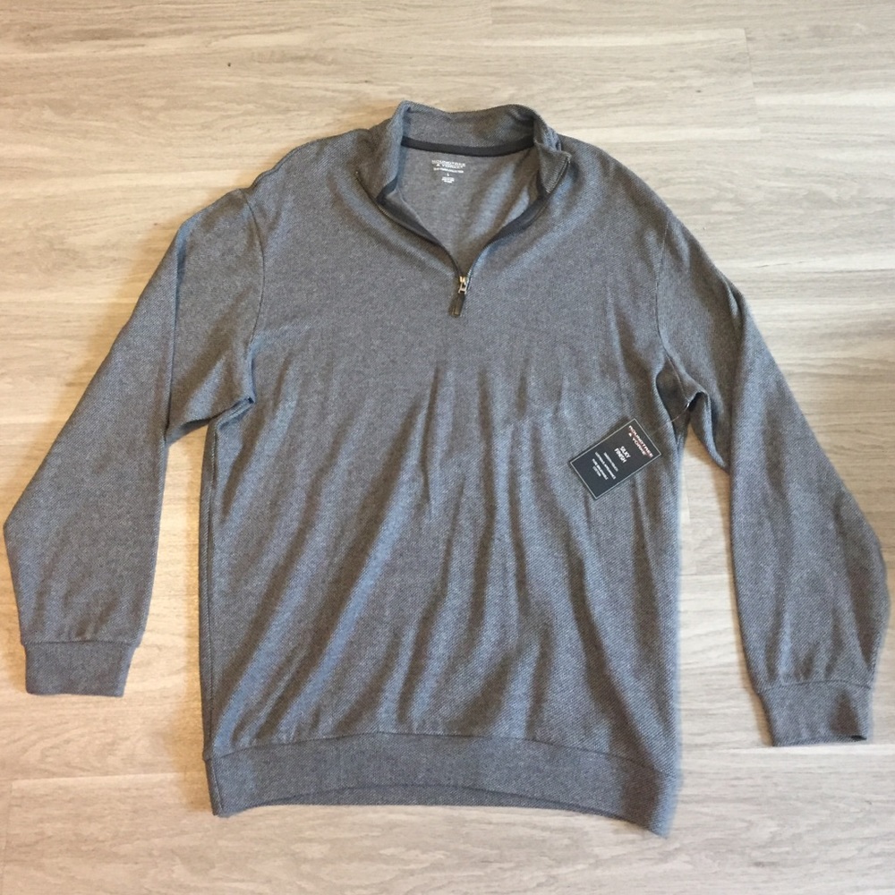 Roundtree & Yorke LS Sweater Silky Finish Pullover