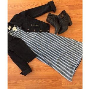 Cloth & Stone striped tshirt dress