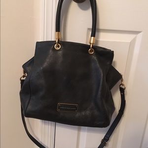 Marc by Marc Jacobs black leather bag
