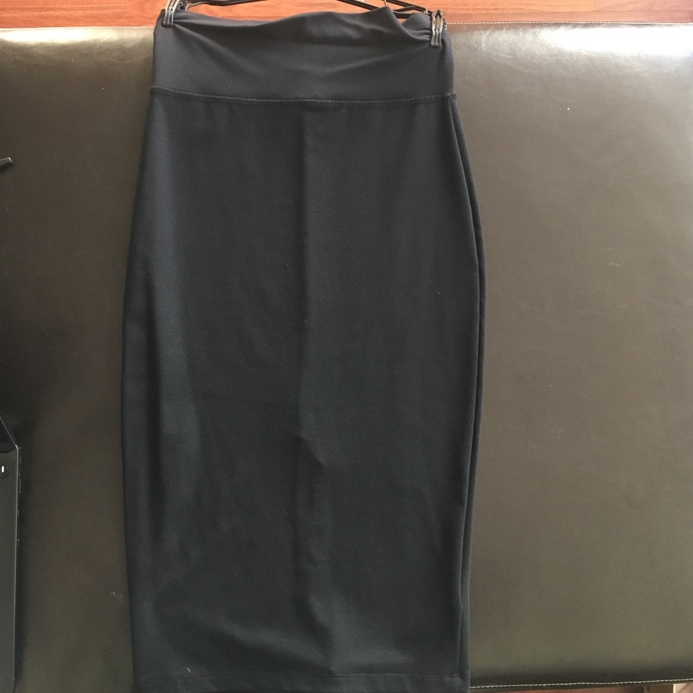 Bebe high waist pencil skirt