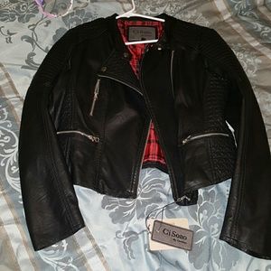 Leather jacket