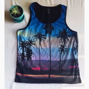 Guys beach tank top
