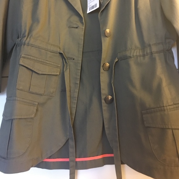 Anthropologie Jacket in Moss - Picture 5 of 5