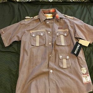 Short sleeved flannel