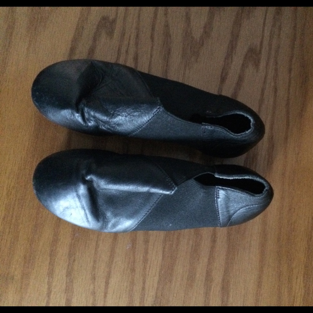 Black tap shoes