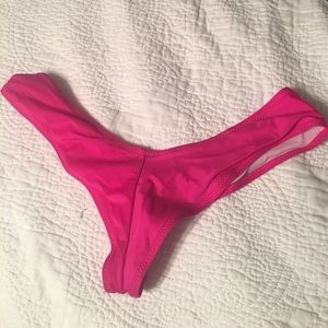 Hot Pink Brazilian Bikini Bottoms