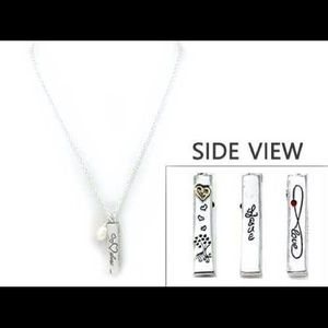 Designer pendant engraved "Love Always".