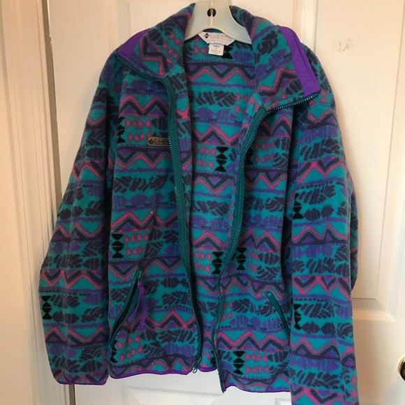 columbia aztec fleece